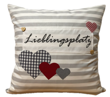 Lade das Bild in den Galerie-Viewer, Landhausstil Kissenhülle * Kissenbezug * Dekokissen * Lieblingsplatz *