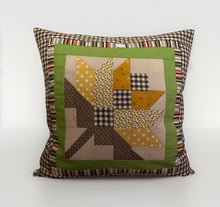 Carregar imagem no visualizador da galeria, Patchwork Kissenhülle, Landhausstil Kissenbezug 40x40cm