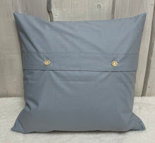 Lade das Bild in den Galerie-Viewer, Landhausstil Kissenhülle * Kissenbezug * Dekokissen * Schnarchplatz* grau
