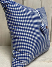 Lade das Bild in den Galerie-Viewer, Landhausstil Kissenhülle * Kissenbezug * Bauernstube Dekokissen * blau/weiß kariert