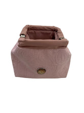 Lade das Bild in den Galerie-Viewer, Handgefertigte Clutch in rosa mit Glitzer 26x20x8 cm