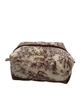 Cargar imagen en el visor de la galería, Handgefertigte Kosmetiktasche (Boxie Bag) Romantik