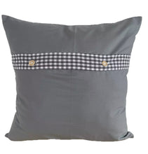 Carregar imagem no visualizador da galeria, Weihnachtliche Kissenhülle * Landhausstil Kissenbezug * Dekokissen *grau/weiß