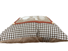 Lade das Bild in den Galerie-Viewer, 1 Landhausstil Kissenhülle, Kissenbezug, Dekokissen * Herbst * Braun/beige