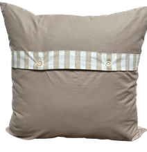 Lade das Bild in den Galerie-Viewer, Landhausstil Kissenhülle, Kissenbezug, Dekokissen *Bester Opa*beige/weiß