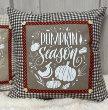 Lade das Bild in den Galerie-Viewer, 1 Landhausstil Kissenhülle, Kissenbezug, Dekokissen * Herbst * Braun/beige