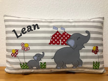 Carregar imagem no visualizador da galeria, Namenskissen, Kuschelkissen, Kissen Geburt, Kinderkissen