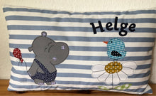Carregar imagem no visualizador da galeria, Namenskissen, Kuschelkissen, Kissen Geburt, Kinderkissen