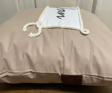 Lade das Bild in den Galerie-Viewer, 1x Personalisierte Kissenhülle, Landhausstil Kissenhülle * Kissenbezug * Dekokissen * beige