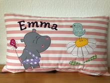 Carregar imagem no visualizador da galeria, Namenskissen, Kuschelkissen, Kissen Geburt, Kinderkissen