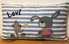 Carregar imagem no visualizador da galeria, Namenskissen, Kuschelkissen, Kissen Geburt, Kinderkissen