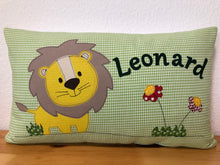 Carregar imagem no visualizador da galeria, Namenskissen, Kuschelkissen, Kissen Geburt, Kinderkissen