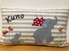 Carregar imagem no visualizador da galeria, Namenskissen, Kuschelkissen, Kissen Geburt, Kinderkissen