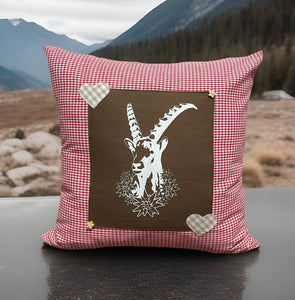 1x country house style cushion cover * cushion cover * farmhouse decorative cushion * Capricorn *