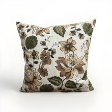 Load image into Gallery viewer, 1x country house style cushion cover * cushion cover * decorative cushion * flowers
