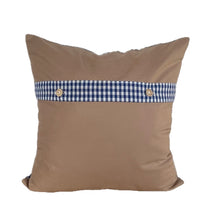 Lade das Bild in den Galerie-Viewer, Landhausstil Kissenhülle * Kissenbezug * Dekokissen * Kuh* blau/beige

