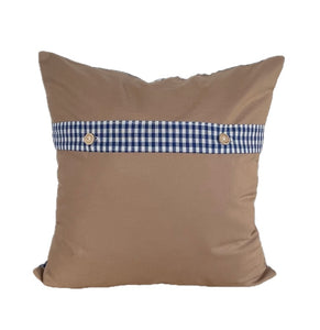 Landhausstil Kissenhülle * Kissenbezug * Dekokissen * Kuh* blau/beige