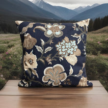 Lade das Bild in den Galerie-Viewer, 1x Landhausstil Kissenhülle * Kissenbezug * Dekokissen * Blumen
