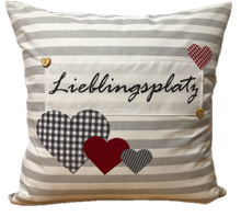Lade das Bild in den Galerie-Viewer, Landhausstil Kissenhülle * Kissenbezug * Dekokissen * Lieblingsplatz *
