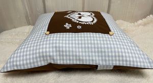 1x Landhausstil Kissenhülle * Kissenbezug * Bauernstube Dekokissen * Hirsche*