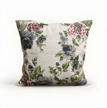 Load image into Gallery viewer, 1x country house style cushion cover * cushion cover * decorative cushion * flowers
