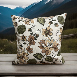1x country house style cushion cover * cushion cover * decorative cushion * flowers