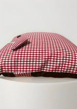 Lade das Bild in den Galerie-Viewer, 1 Landhausstil Kissenhülle * Kissenbezug * Bauernstube Dekokissen * rot/weiß/braun, kariert
