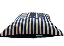 Carregar imagem no visualizador da galeria, Maritime Kissenhülle, Landhausstil Kissenbezug, Dekokissen * Fische *blau/weiß
