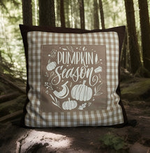Lade das Bild in den Galerie-Viewer, Landhausstil Kissenhülle, Kissenbezug, Dekokissen*Herbst* Braun/beige kariert
