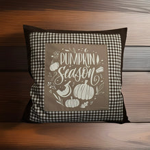 Load image into Gallery viewer, Country house style cushion cover, cushion cover, country house cushion, decorative cushion*Dahoam is most beautiful* brown
