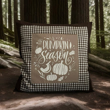 Load image into Gallery viewer, Country house style cushion cover, cushion cover, country house cushion, decorative cushion*Dahoam is most beautiful* brown
