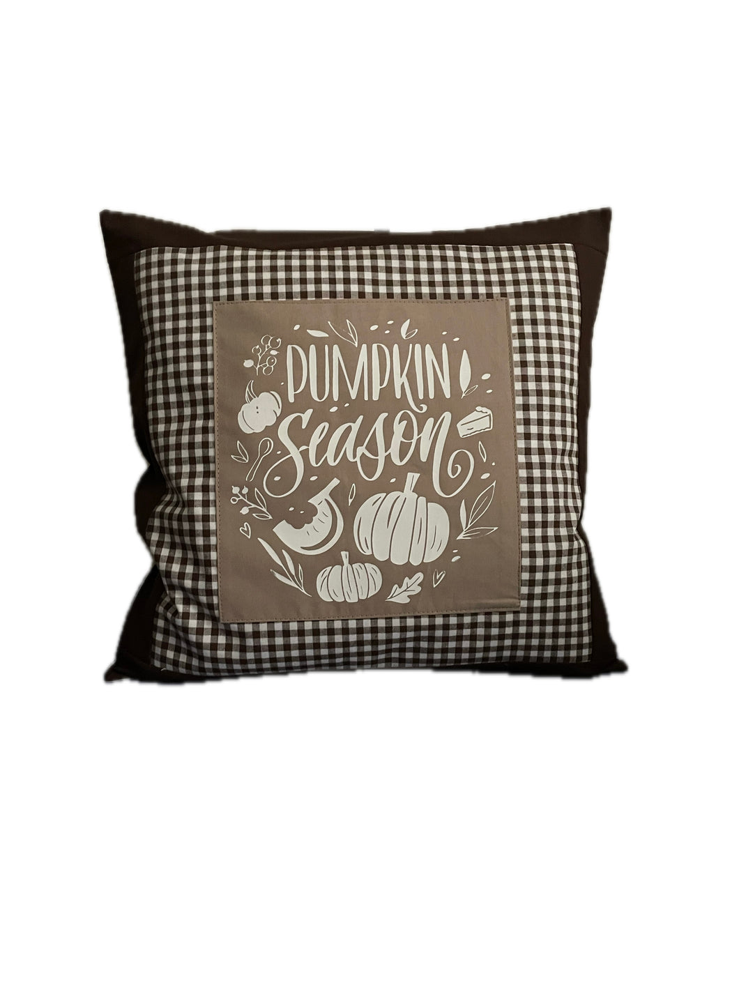 Country house style cushion cover, cushion cover, country house cushion, decorative cushion*Dahoam is most beautiful* brown