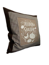 Load image into Gallery viewer, Country house style cushion cover, cushion cover, country house cushion, decorative cushion*Dahoam is most beautiful* brown
