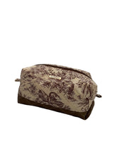 Cargar imagen en el visor de la galería, Handgefertigte Kosmetiktasche (Boxie Bag) Romantik
