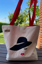 Загрузить изображение в средство просмотра галереи, Handgefertigter und handbemalter Shopper Hut
