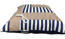 Lade das Bild in den Galerie-Viewer, Maritime Kissenhülle, Kissenbezug, Landhausstil Kissen * Leuchtturm* blau/weiß/beige
