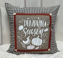 Load image into Gallery viewer, 1 country house style cushion cover, cushion cover, decorative cushion * Autumn * Brown/beige
