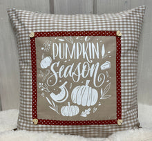 Load image into Gallery viewer, 1 country house style cushion cover, cushion cover, decorative cushion * Autumn * Brown/beige
