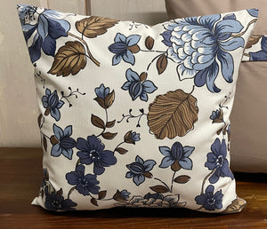 1x country house style cushion cover * cushion cover * decorative cushion * flowers