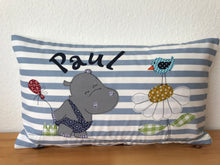 Carregar imagem no visualizador da galeria, Namenskissen, Kuschelkissen, Kissen Geburt, Kinderkissen
