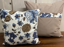 Load image into Gallery viewer, 1x country house style cushion cover * cushion cover * decorative cushion * flowers
