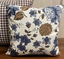 Load image into Gallery viewer, 1x country house style cushion cover * cushion cover * decorative cushion * flowers
