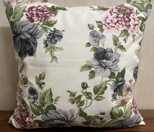 Load image into Gallery viewer, 1x country house style cushion cover * cushion cover * decorative cushion * flowers

