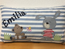 Carregar imagem no visualizador da galeria, Namenskissen, Kuschelkissen, Kissen Geburt, Kinderkissen

