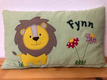 Lade das Bild in den Galerie-Viewer, Namenskissen, Kuschelkissen, Kissen Geburt, Kinderkissen
