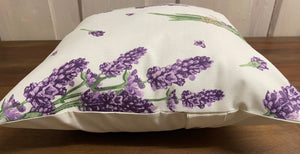 1x Landhausstil Kissenhülle * Kissenbezug * Dekokissen * Lavendel