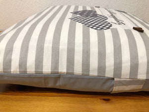 1x Landhausstil Kissenhülle * Kissenbezug * Dekokissen * Opas Lieblingsplatz *