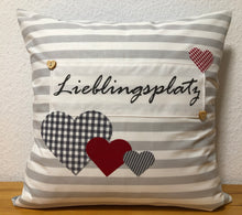 Lade das Bild in den Galerie-Viewer, Landhausstil Kissenhülle * Kissenbezug * Dekokissen * Lieblingsplatz *
