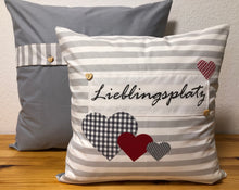 Lade das Bild in den Galerie-Viewer, Landhausstil Kissenhülle * Kissenbezug * Dekokissen * Lieblingsplatz *
