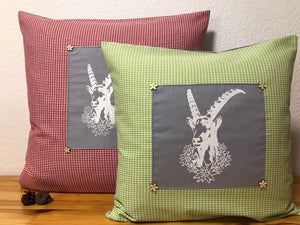 1x country house style cushion cover * cushion cover * farmhouse decorative cushion * Capricorn *